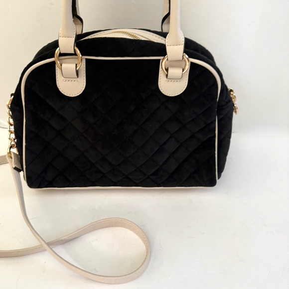 Juicy Couture Purse Velour Royal Moment Bowler Bag Coin Purse - Picture 5 of 8